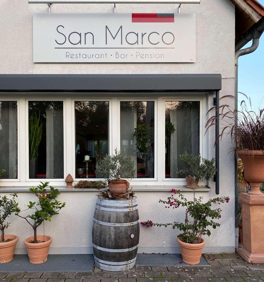 Restaurant San Marco Hotel Ammerndorf Eksteriør billede